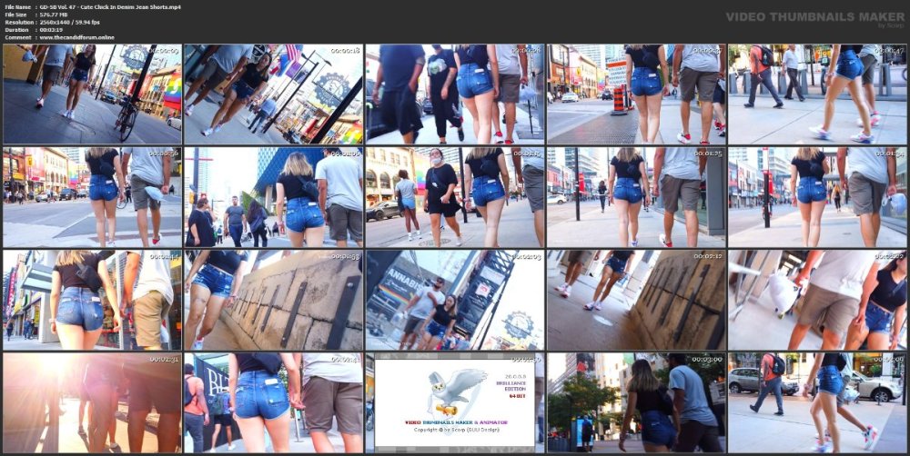 GD-SB Vol. 47 - Cute Chick In Denim Jean Shorts.mp4.jpg