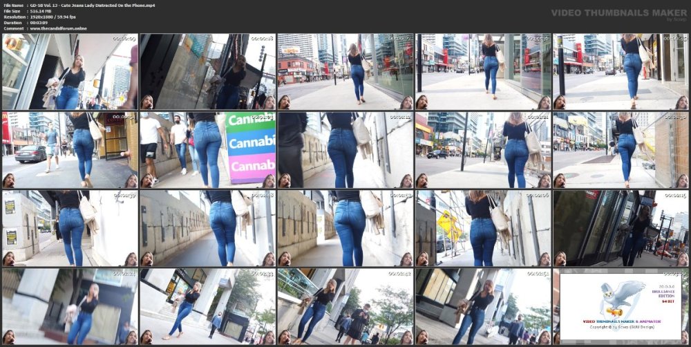 GD-SB Vol. 13 - Cute Jeans Lady Distracted On the Phone.mp4.jpg