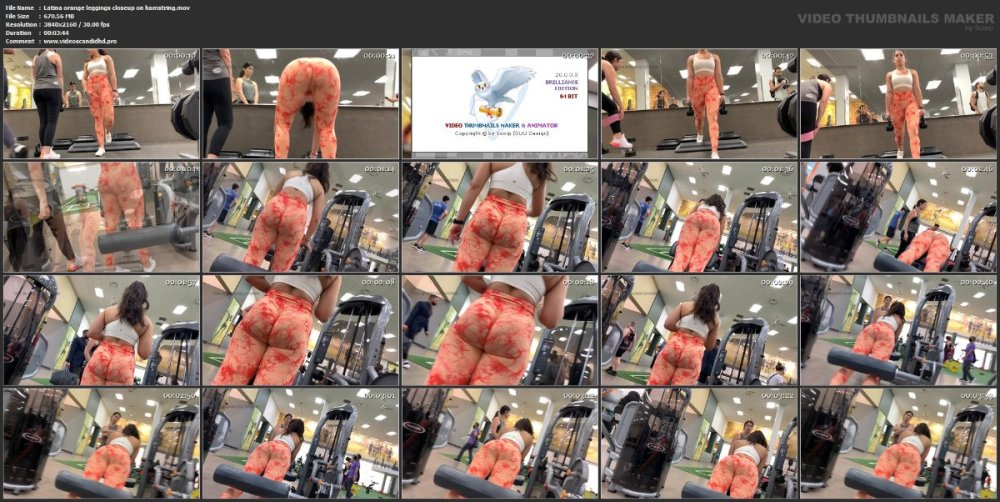 Latina orange leggings closeup on hamstring.mov.jpg