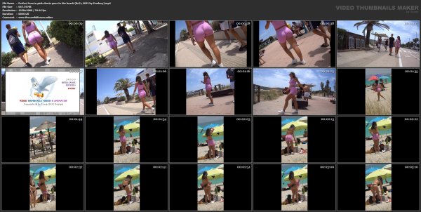 Perfect teen in pink shorts goes to the beach (BoTy 2022 by Prodavy).mp4.jpg