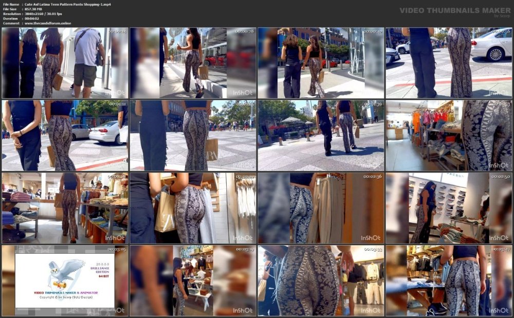 Cute Asf Latina Teen Pattern Pants Shopping-1.mp4.jpg