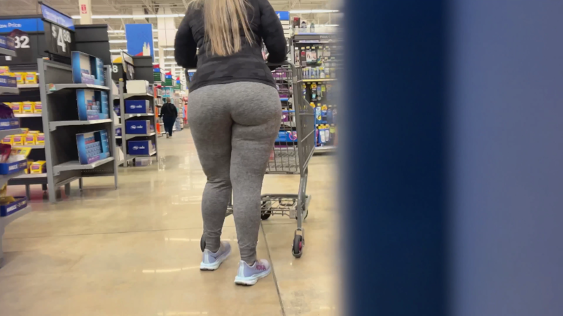 Bubble booty In Spandex grey_3.png